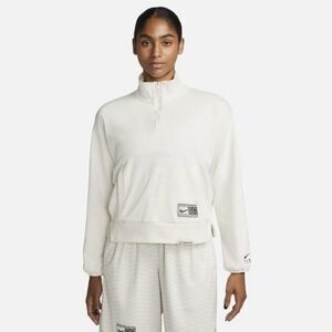 Nike Dri-fit Swoosh‎ Fly 1/4 Zip Basketball Sweatshirt Size XL in White NWT